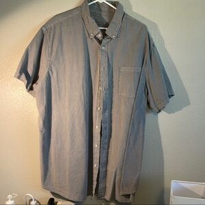 Merona Gray Lightweight Shirt Jacket